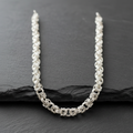 Byzantine Chainmaille Necklace on Slate